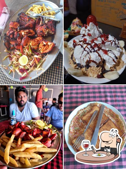 Food at Cafe Paradise