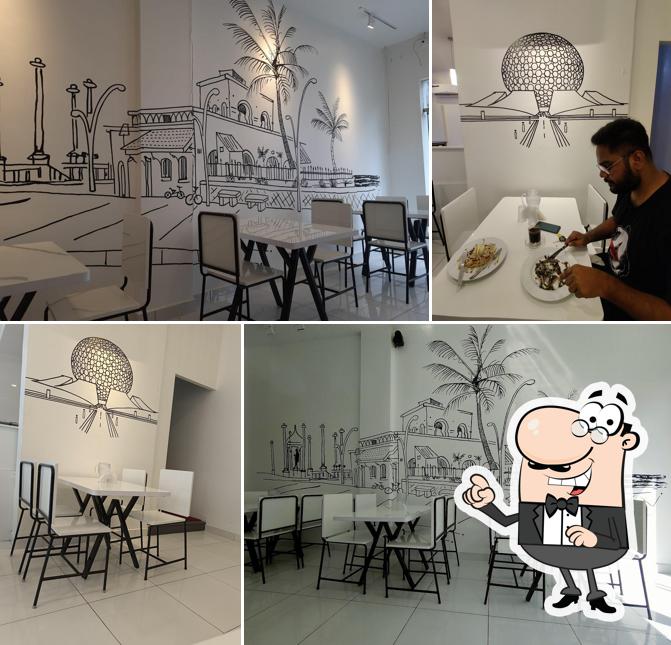 The interior of Uncle Peter's Pancakes