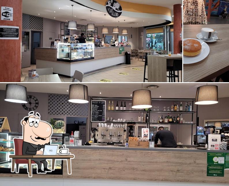 Gli interni di Il Café del Globo
