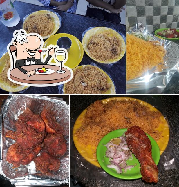 Food at Karnataka Biryani Point