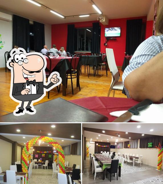 Dai un'occhiata agli interni di Pizza 2.0