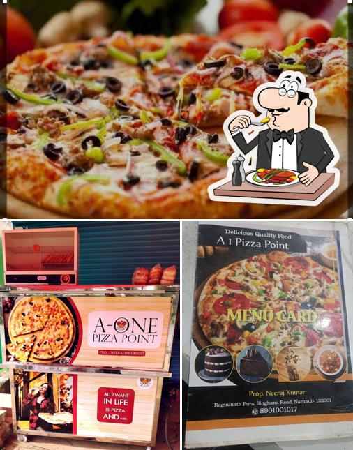 A 1 pizza cafe and juice corner