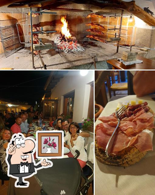 Gli interni di Locanda Rudalza cucina tipica sarda