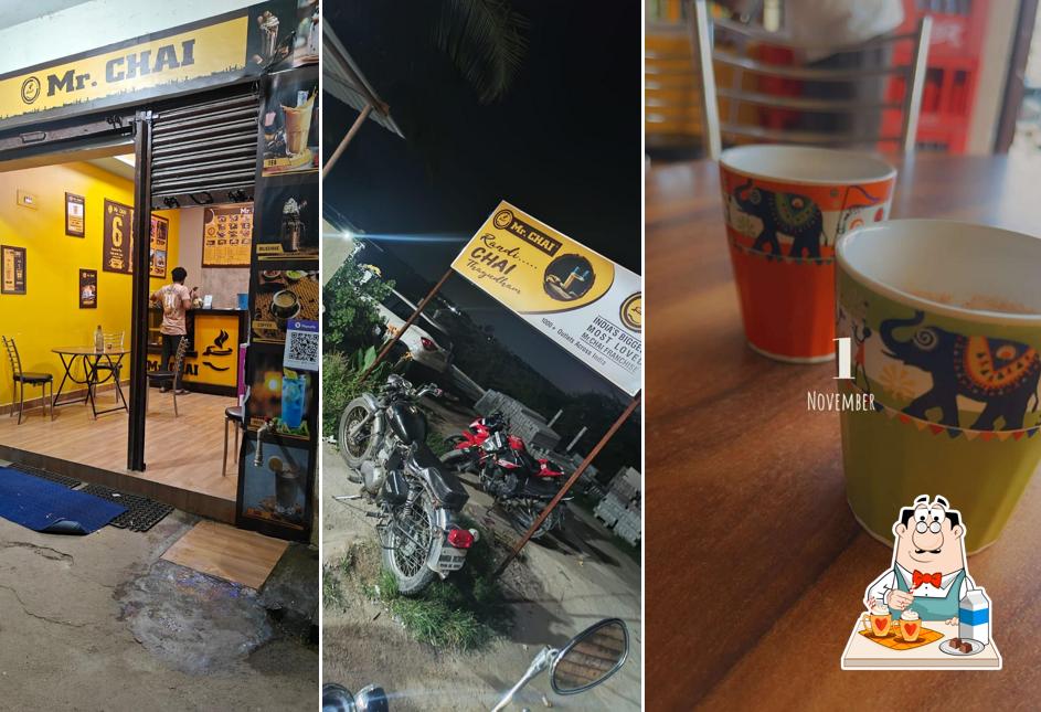 Enjoy a beverage at Mr.CHAI DUDE