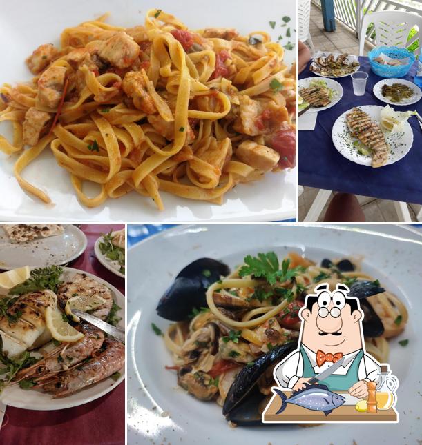 Salmone grigliato al Punto Ristoro Torre Serena