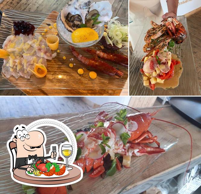 Ordina la cucina di mare a Scorpion Bay Beach