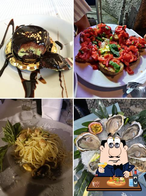 Bruschette al Trattoria Castel dell'Ovo