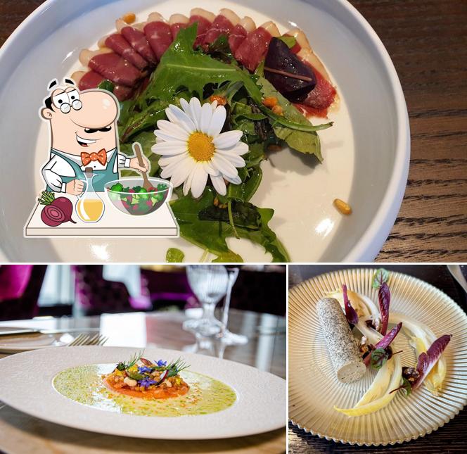 Insalata di barbabietole al Sablier Rooftop Restaurant & Bar
