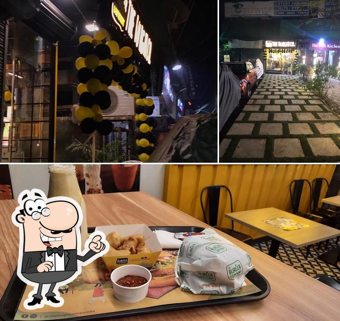 This is the photo displaying exterior and interior at The Burger Company