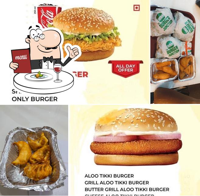 Food at The Burger Junction