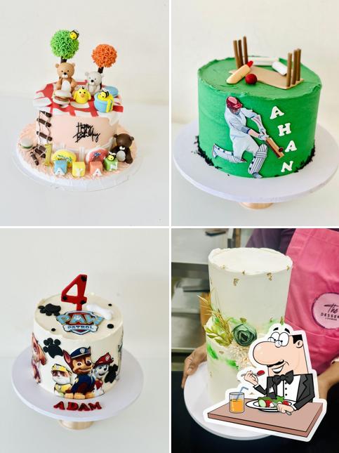 Food at The Dessert Lounge