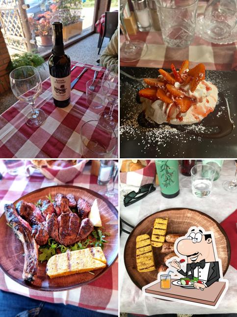 Cibo al Trattoria Al Cacciatore