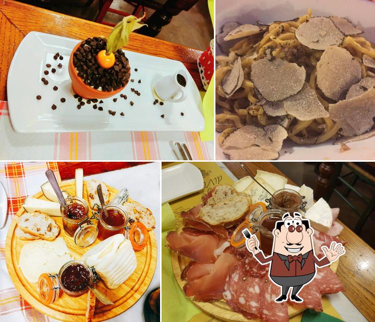 Platti al Trattoria Diladdarno
