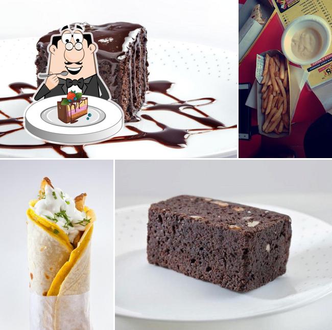 Chocolate cake at gr8! Rolls 'n' Wraps