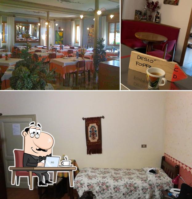 Siediti a un tavolo di "Albergo Maggio"