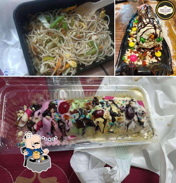 Meals at Helly & Chilly Cafe