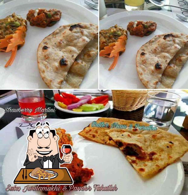 At Aureate Restaurant, you can taste pizza