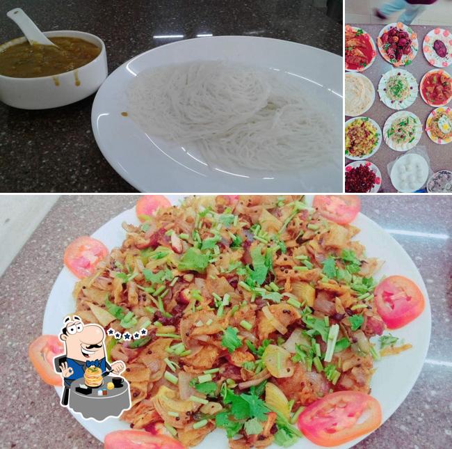This is the picture displaying food and interior at Malabar Hotel Live Kitchen