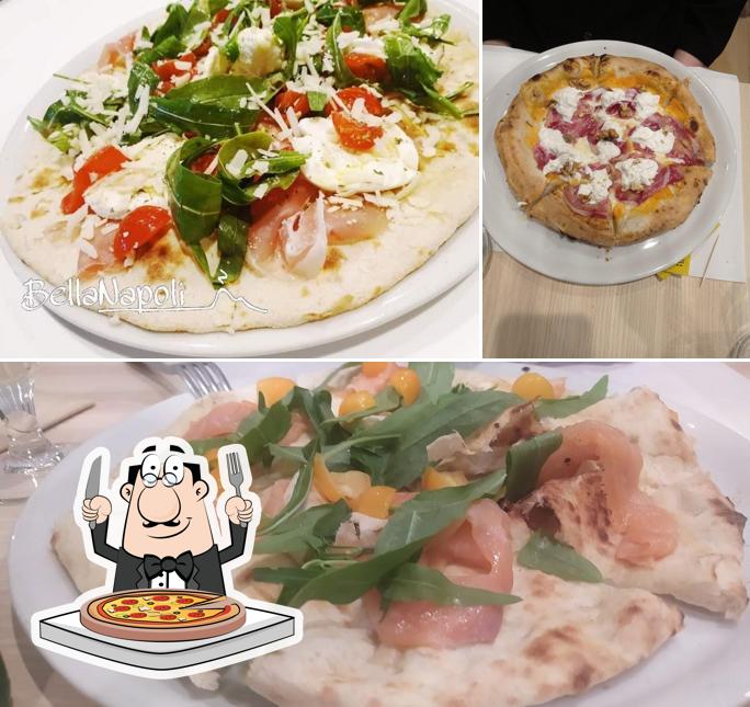 A BELLA NAPOLI, puoi prenderti una bella pizza