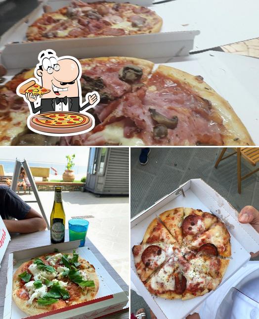 Scegli una pizza a Chez David pizzeria street food