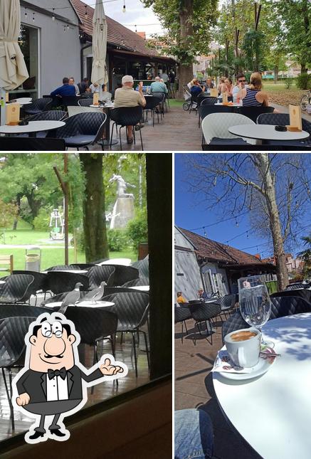 Gli interni di Park Caffe