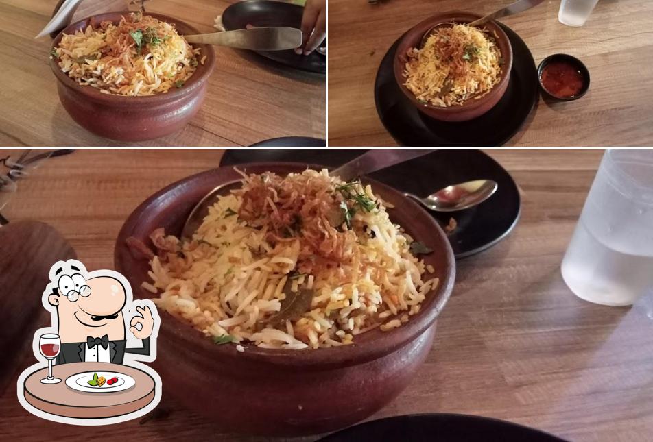 Food at Bawarchi Biryani, Siber Chowk, Kolhapur