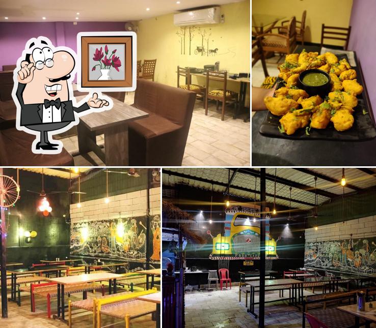 The interior of Desi tadka dhaba