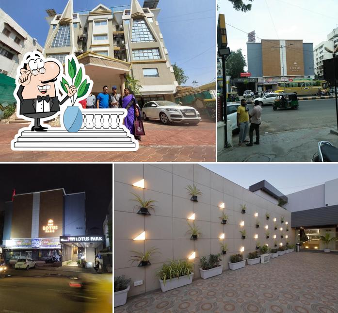 The exterior of Hotel The Lotus Park Ellisbridge, Paldi, Ahmedabad
