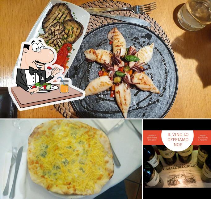 La immagine di cibo e alcol da Il Peccato