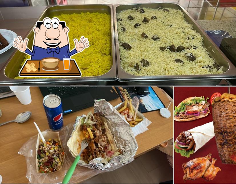 Panino con maiale stirato al Kebab & Foods Ali Baba