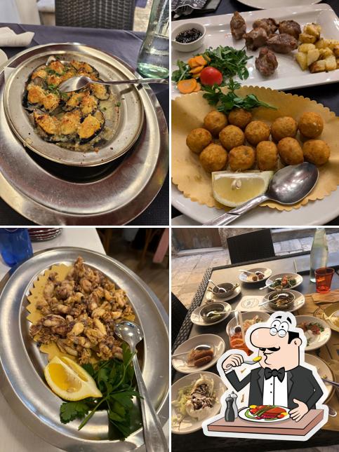 Platti al La Locanda del Porto