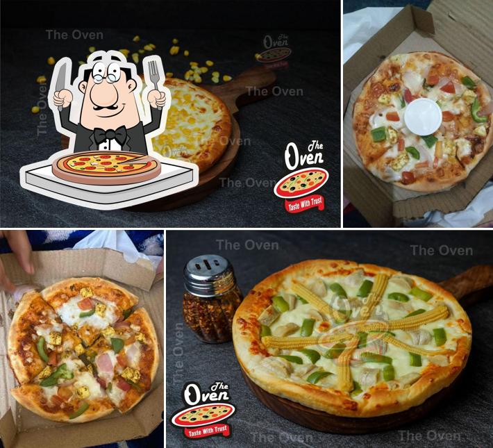 At The Oven Pizza, you can order pizza