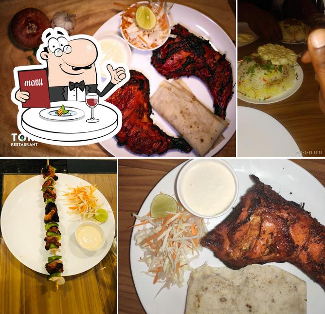 Food at Toki Restaurant