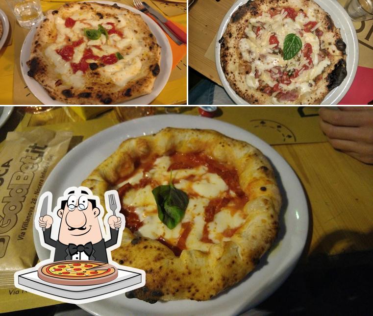 Ordina tra le svariate varianti di pizza