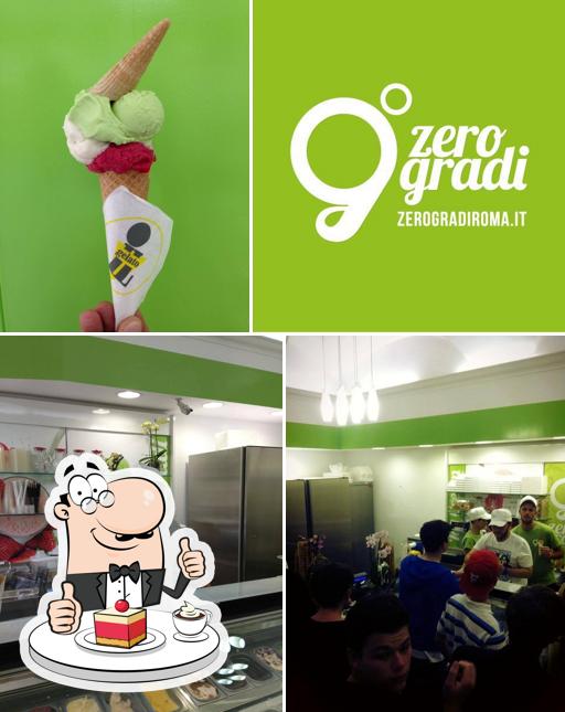 Zero Gradi offre un'ampia selezione di dessert