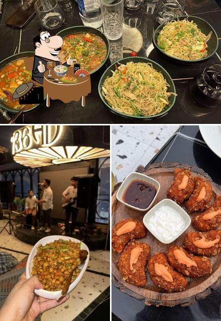 Food at 736 A.D. Culinary Bar