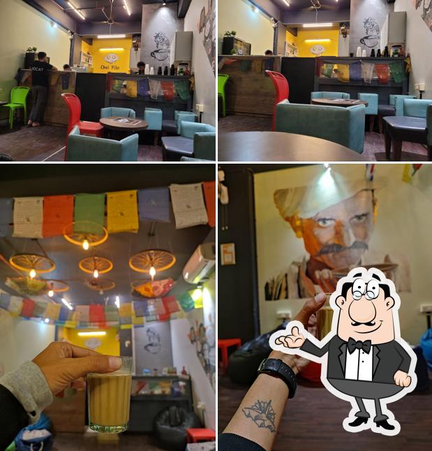 Take a look at the picture showing interior and drink at CHAI PILO