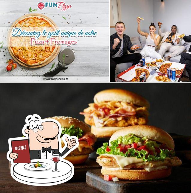 Jetez un coup d’oeil à l’image représentant la nourriture et intérieur concernant Fun Pizza