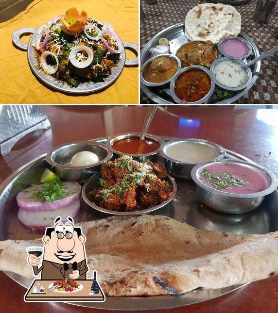 Pick meat dishes from the menu