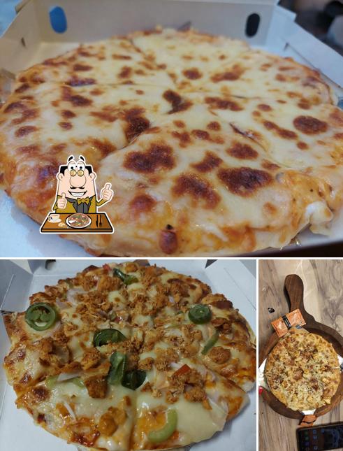 Pick different kinds of pizza