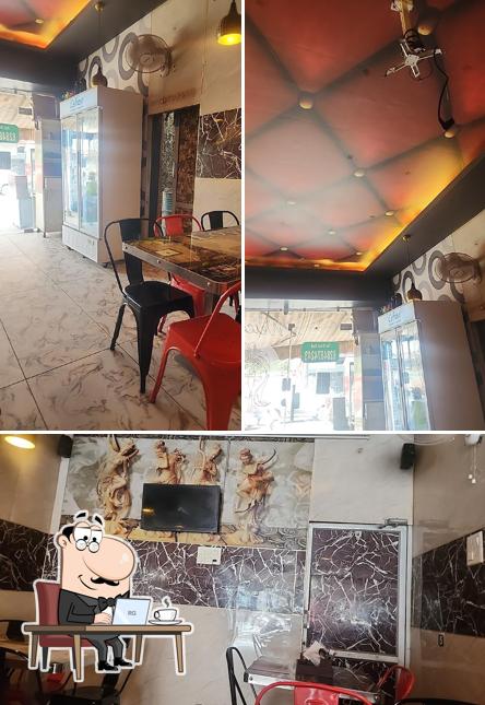 The interior of Punjabi chaap corner