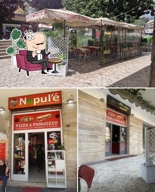 La interni e esterno del ristorante