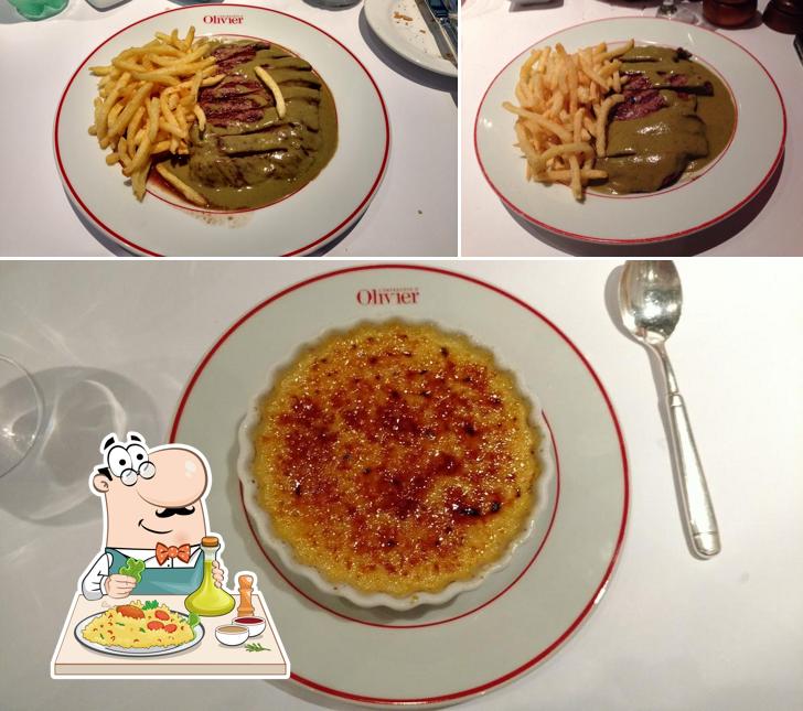 Comida em L'Entrecôte d'Olivier
