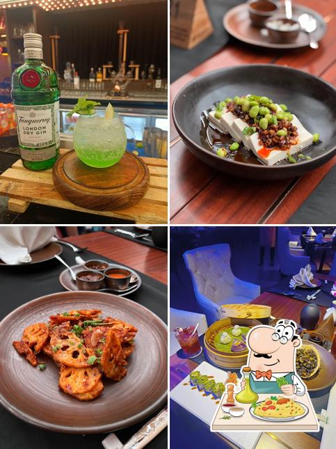 Food at Mad max Asian lounge