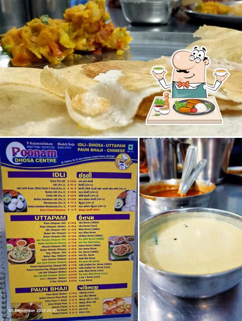 Food at Poonam Dhosa