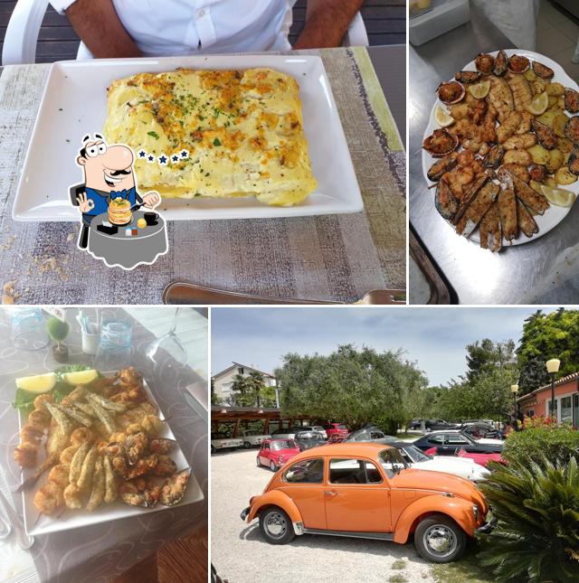 Cibo al Ristorante Da Giustina