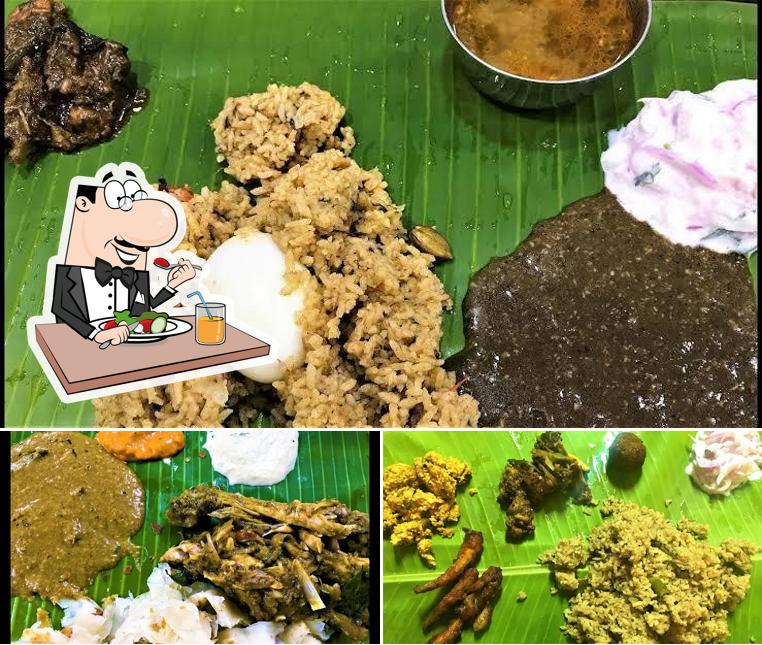 Meals at Sandhukadai Briyani Stall