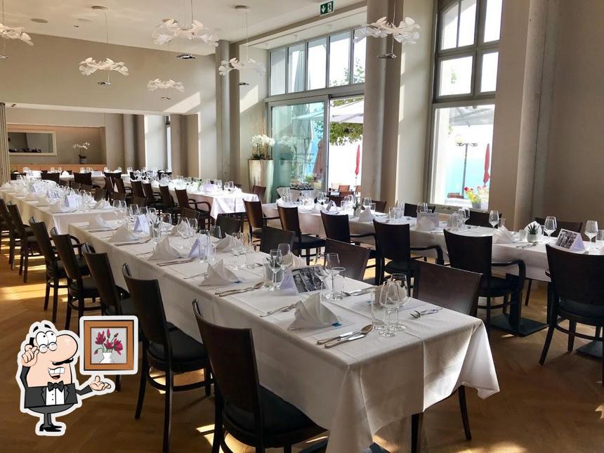 Gli interni di Restaurant Bellevue