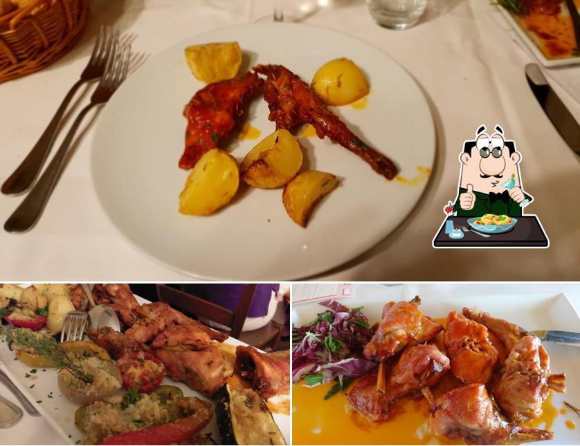 Cibo al Ristorante Panoramico