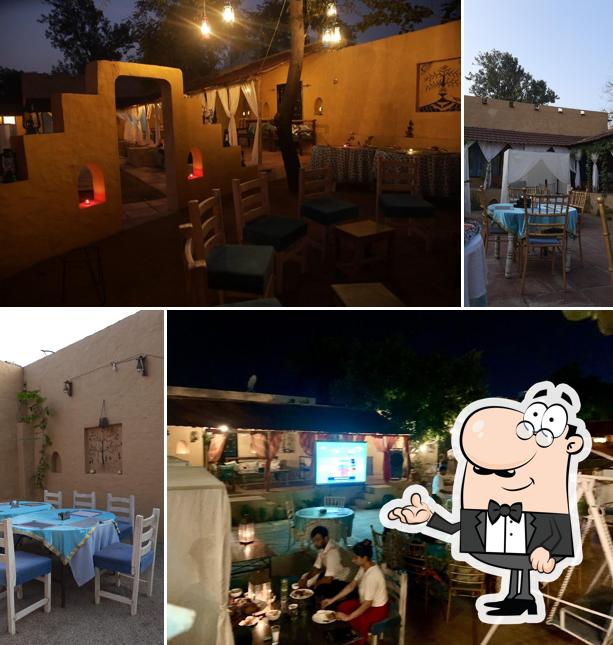 Check out how The Courtyard - Best Restaurant Indian Restaurants Veg Restaurants looks inside